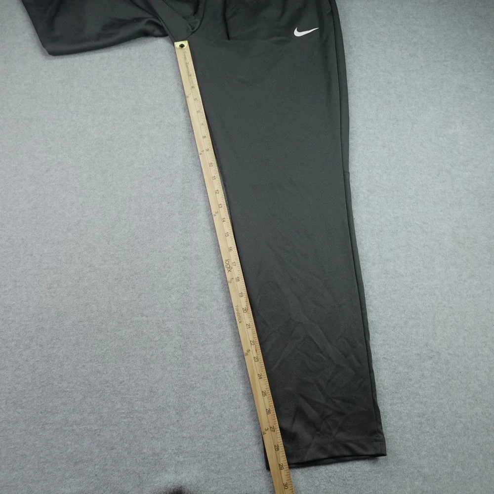 Nike Track Pants Mens Large Gray Athletic Dri-FIT Training Soccer